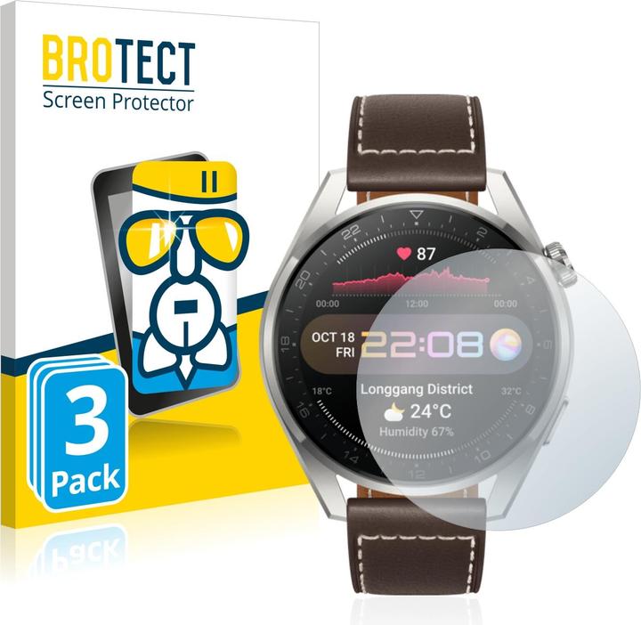 Actual product image BROTECT AirGlass Glass (Huawei Watch 3 Pro)