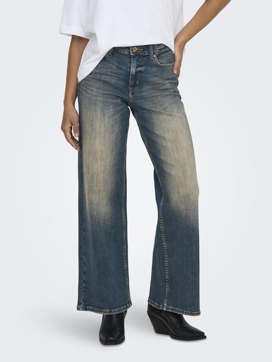 Actual product image Only ONLMADISON Hohe Taille Weiter Beinschnitt Jeans Jeans mit weitem Bein (M)