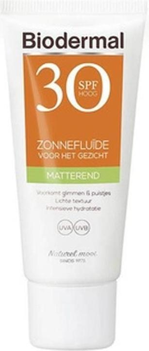 Actual product image Bioderma Biodermal Spf30 Mattifying Sunscreen Fluid 40 Ml (Suntan cream, SPF 30, 40 ml)