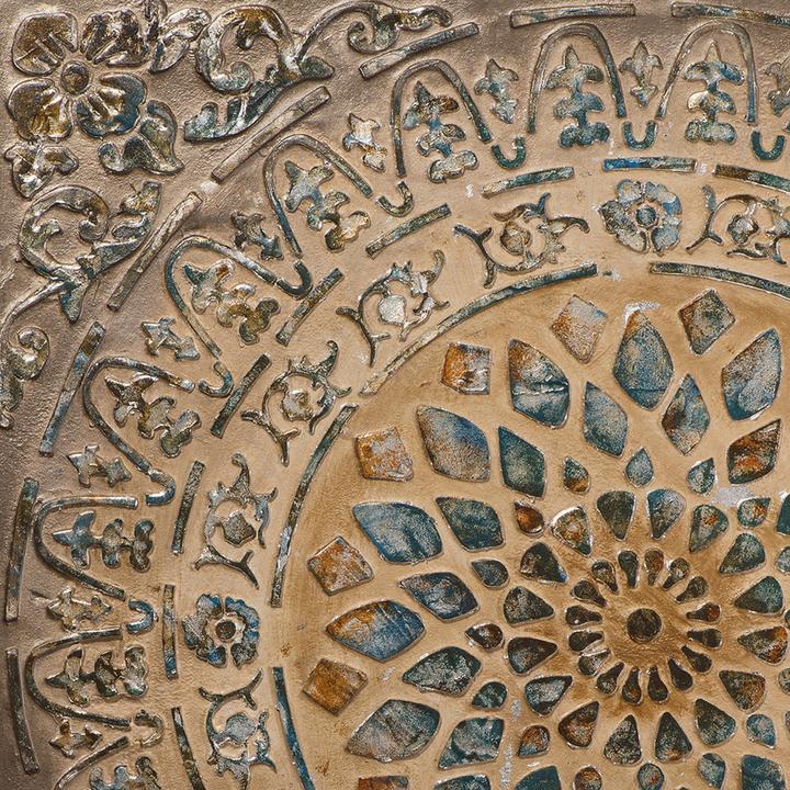 Image du produit Alldecor Image Fleurs Mandala (100 x 100 cm)