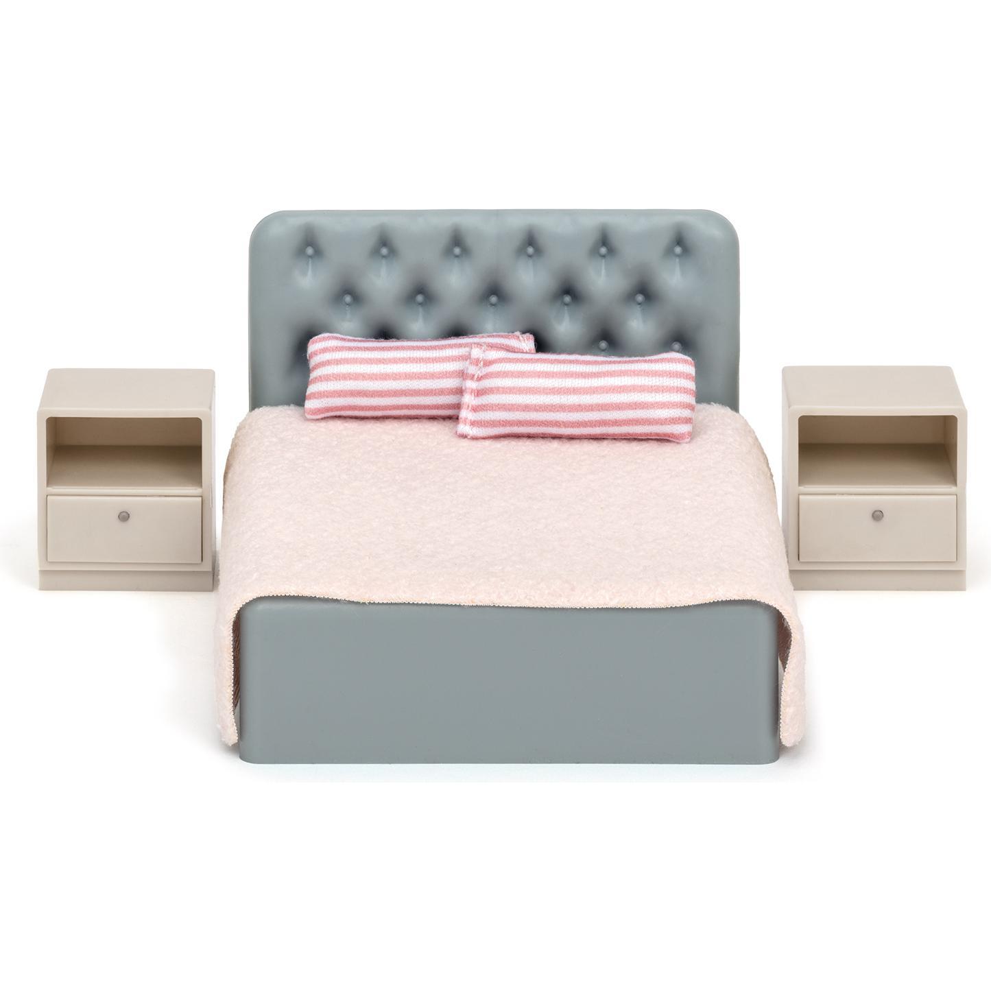 Lundby Puppenhauszubehör Schlafzimmer Set (107853)