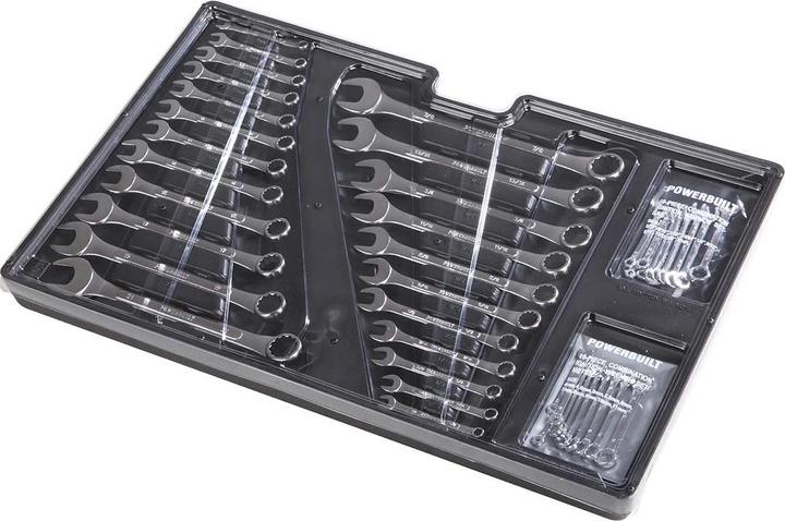 Actual product image RS PRO 43pcs combination spanner tray (21 mm)