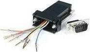 Actual product image StarTech DB9 to RJ45 Modular Adapter - Male/Female - Serial Adapter DB-9 / RJ-45 - St / Bu (0.09 m)