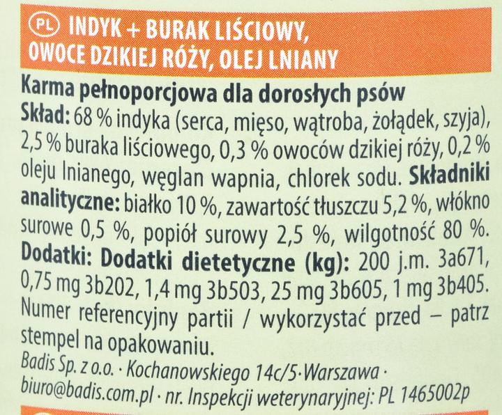 Image du produit animonda GranCarni SUPERFOODS DINDE - boite 400g (Adulte, 1 pcs, 600 g)