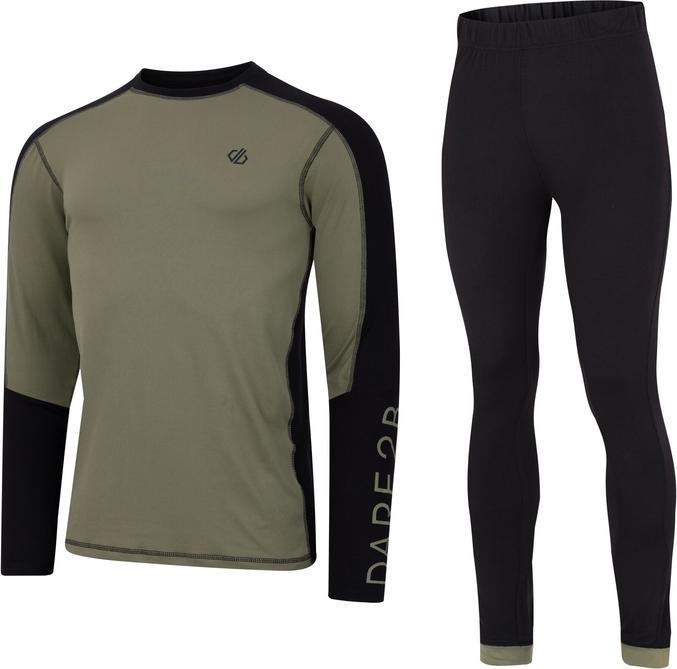 Black, Olive green