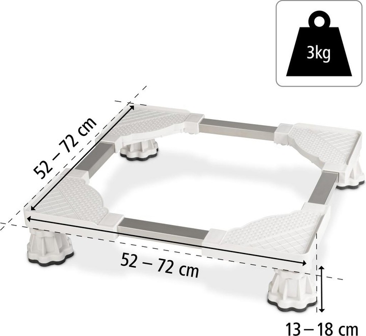 Actual product image Xavax Underframe for washing machine, dryer and refrigerator