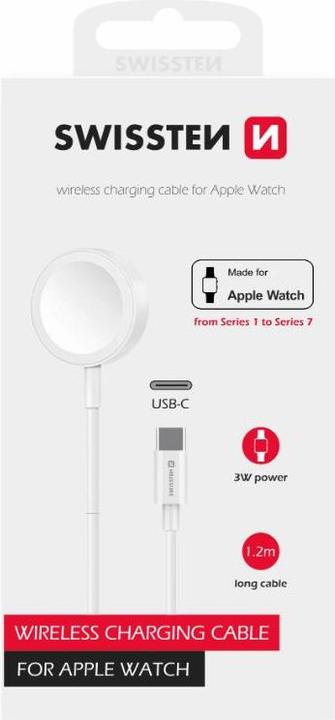 Produktbild Swissten Wireless Ladegerät für Apple Watch