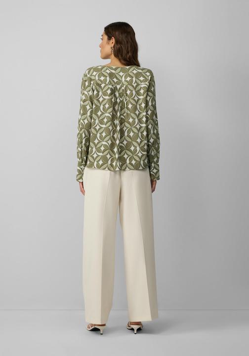 Produktbild S.Oliver Bluse Tunikabluse aus Viskose mit Faltendetails (48)