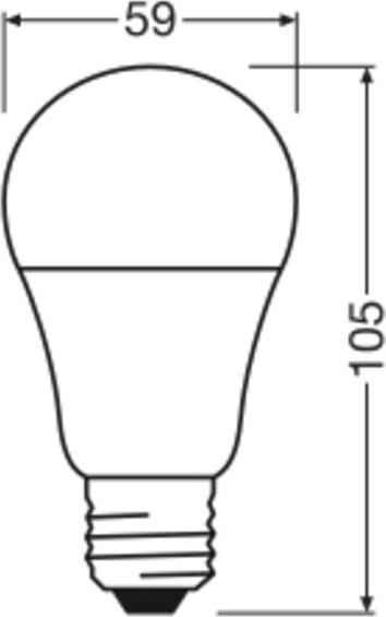 Produktbild Osram Led Retrofit Classic A (E27, 60 W, 806 lm, 1 x, F)