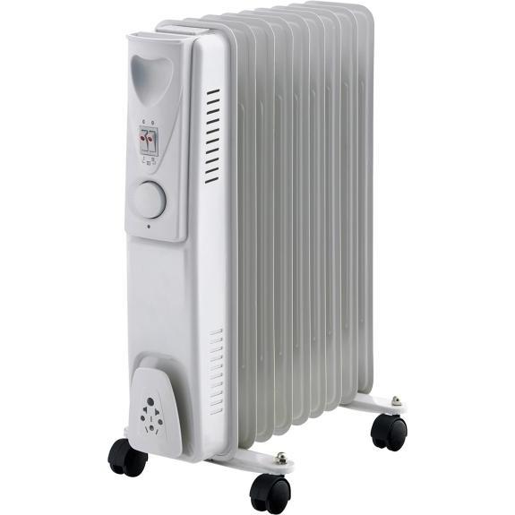 Thumbnail - Gripo 36596 elektrischer Heizkörper Ölradiator 2.000W, mit 9 Rippen freistehend, Heizkörper