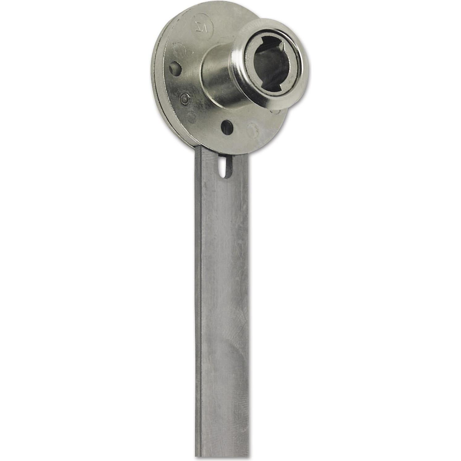 Hekna, Möbelausstattung, Zentralverschluss 13012 - ø 16,5 mm, L 20,5 mm, Stahl vernickelt (1 Stk.)