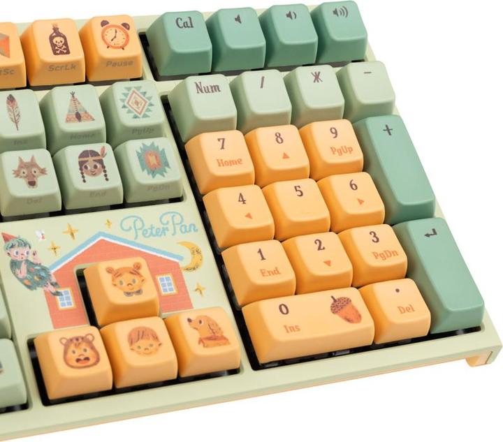 Actual product image Ducky Dimanche One 2 Pro Peter Pan, gaming toetsenbord (US)