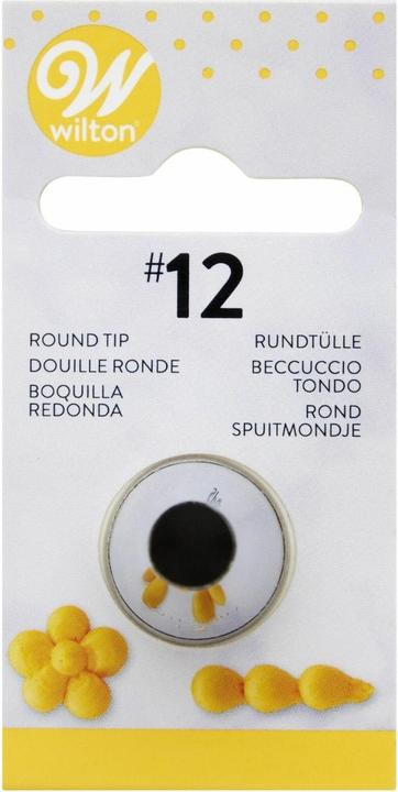 Produktbild Wilton Runde Buchse #012 (Spritztüllen)