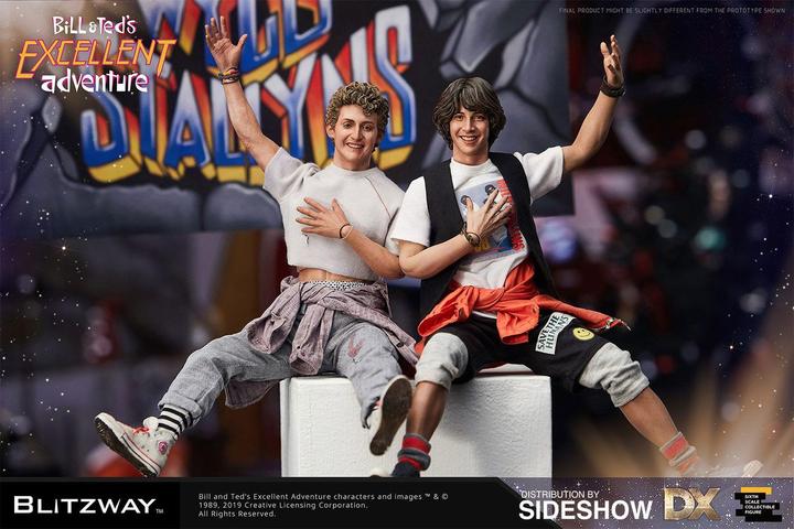 Actual product image Blitzway Bill & Ted's crazy journey through time "Bill & Ted" action figures double pack
