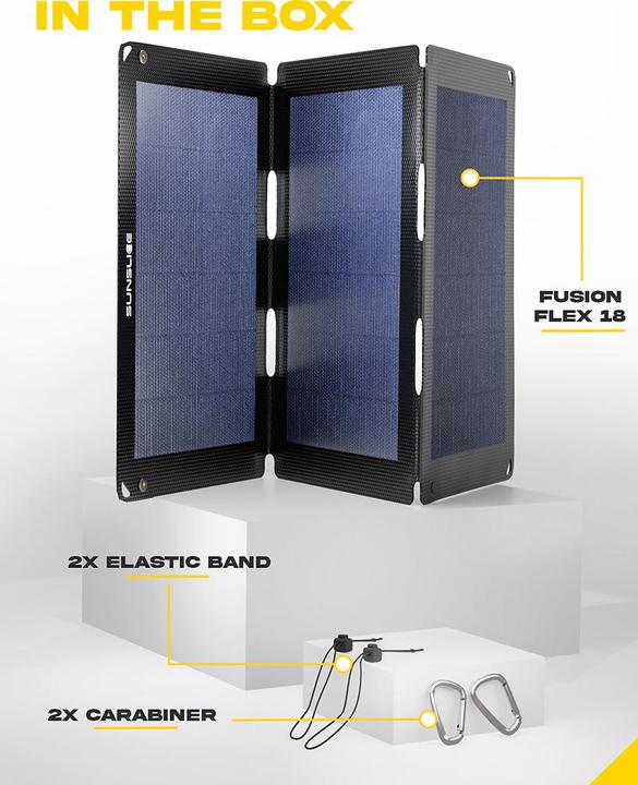 Immagine prodotto Sunslice Fusion Flex 18 (18 W, 0.39 kg)