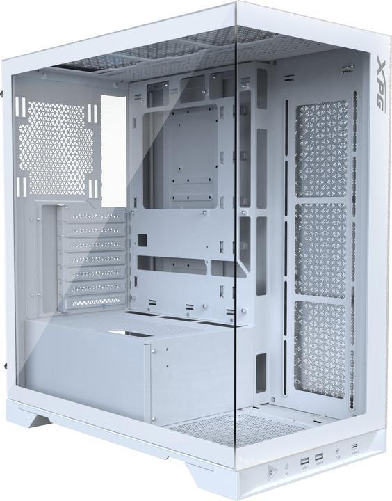 Actual product image XPG Geh INVADER X (Case only) (ATX) Midi Tower white retail (mATX, Mini-ITX, ATX)