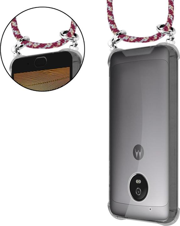 Produktbild Cadorabo TPU Handy Kette SILBER Cover