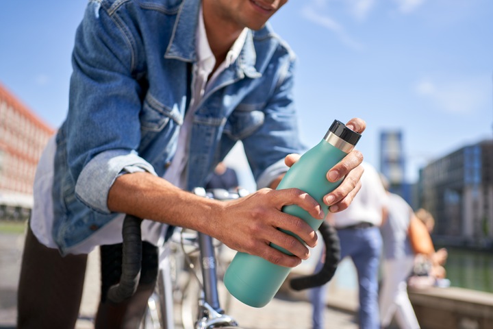 Produktbild Emsa Trinkflasche Bludrop 1l petrol (1 l)