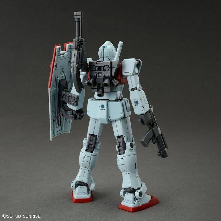 Actual product image Bandai GUNDAM - HG 1/144 GM (Shoulder Cannon / Missile Pod) - Model Kit