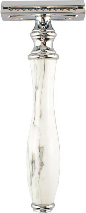 Immagine prodotto Sawoo Rasoio Marmory in ottone di alta qualità con 10 lame incluse