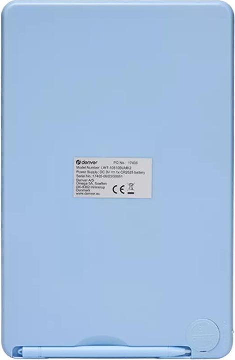 Actual product image Denver LWT-10510BUMK2 blue (10.50")