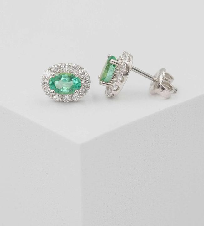 Image du produit Muau Boucles d'oreilles (750, Platine 14 carats)
