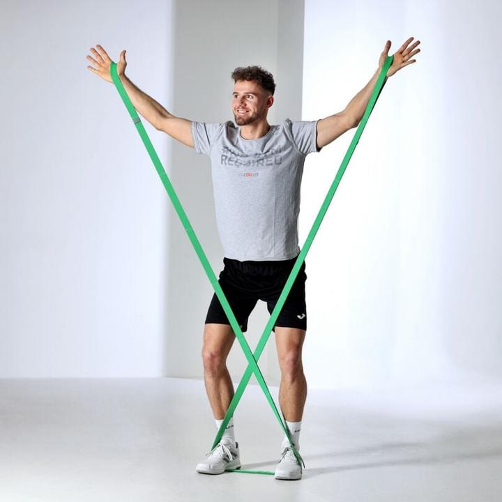 Produktbild Flexvit Multi Fitnessband, mittel, 10er-Set (Leicht, Mittel)