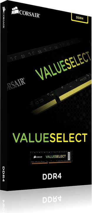 Productafbeelding Corsair ValueSelect (1 x 16GB, 2666 MHz, DDR4 RAM, DIMM 288 pin)