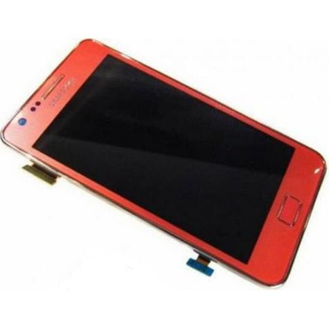 Samsung Mea Front Octa LCD Pink (Display, GT-I9100), Mobilgerät Ersatzteile, Pink