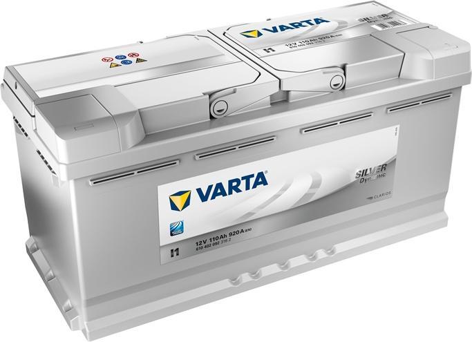 Immagine prodotto Varta Accumulatore 12V 110Ah/920A (P+ standard) 393x175x190 B13 (rozruchowy) (12 V, 110 Ah, 920 A)