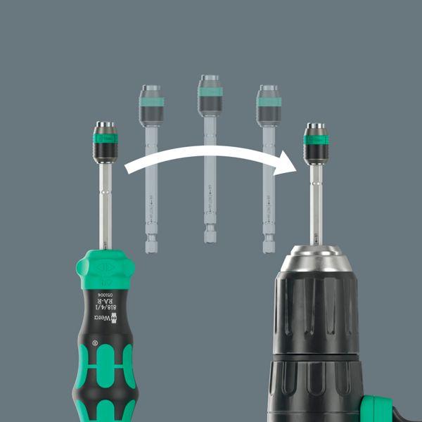 Produktbild Wera Kraftform Kompakt 26 RA-R mit Tasche (Innenvierkant)