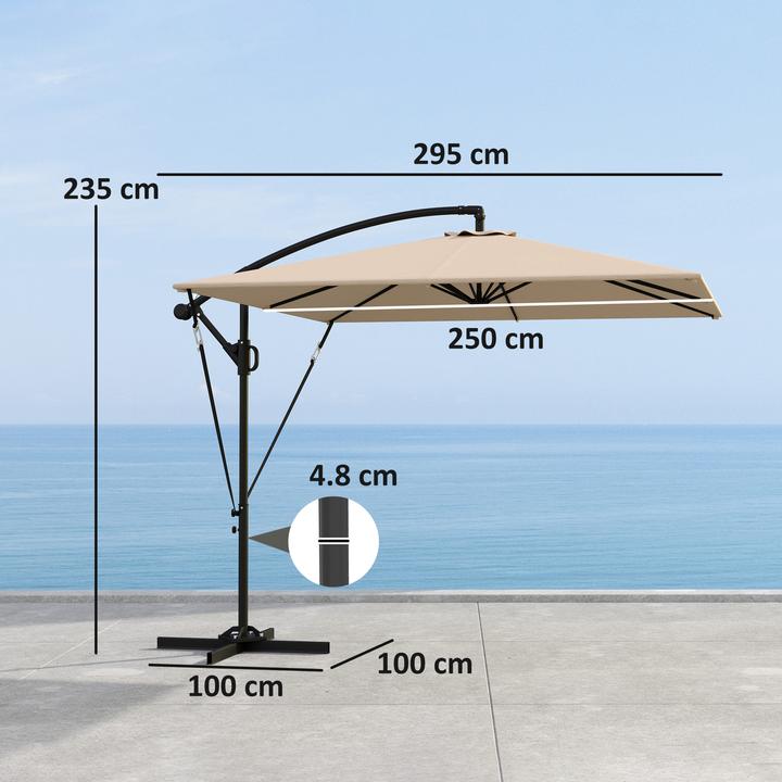 Image du produit Outsunny Parapluie (2.50 m)