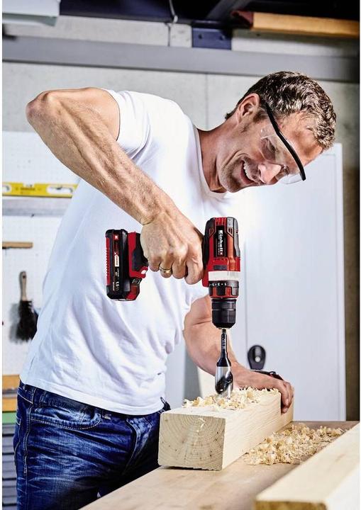 Produktbild Einhell Power X-Change TE-CD 18/40 Li 1855565+2936800 Akku-Bohrschrauber 18 V Li-Ion inkl. 16-tlg. Bit-Set