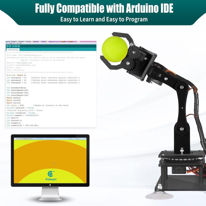 Produktbild Adeept 5-DOF Robot Arm Kit