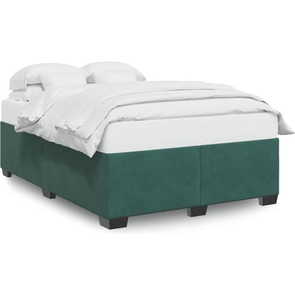 VidaXL, Bett, Bettgestell Samt (140 x 200 cm)