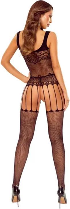 Actual product image Passion Bodystocking-Ouvert in schwarz (L, S)