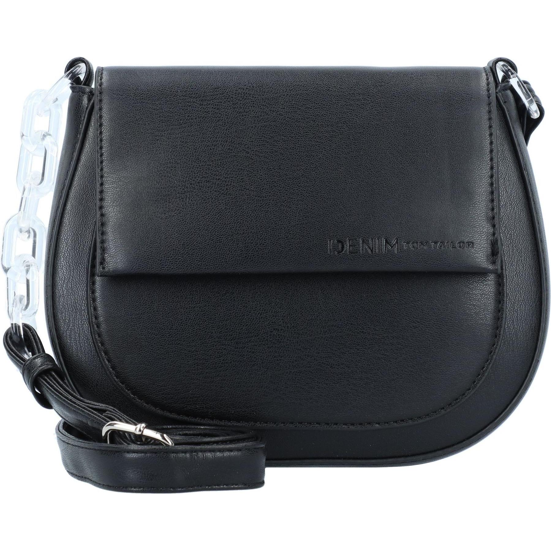 Tom Tailor, Handtasche, Anne Umhängetasche 21.5 cm, Schwarz