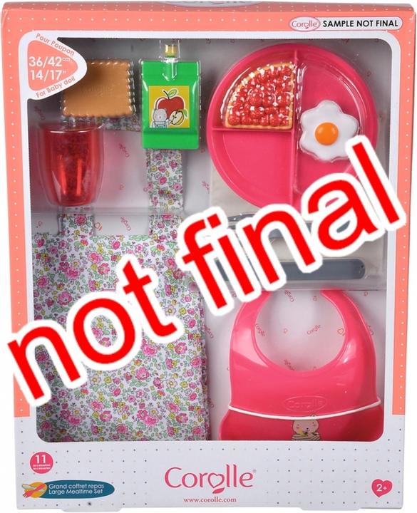 Actual product image Corolle Cor. MGP 36-42cm large feeding set