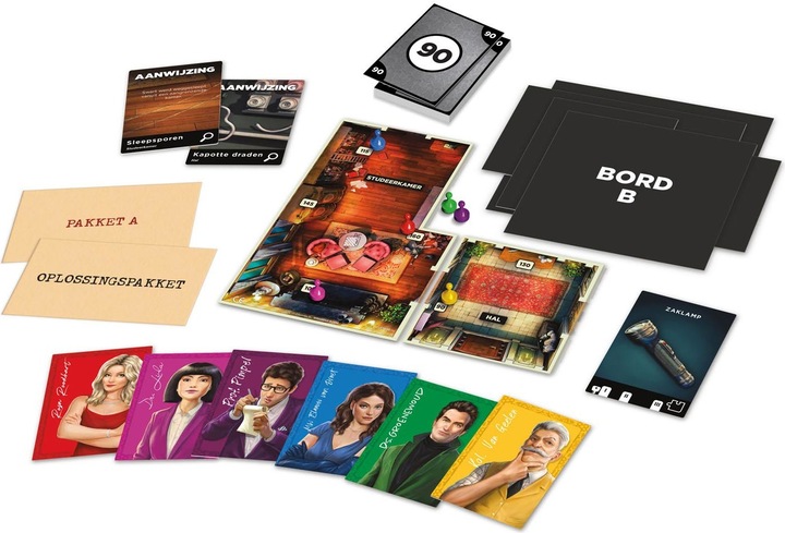 Actual product image Hasbro Gaming Cluedo Escape Betrayal in the board game Slot Swaenesteyn (English, Dutch)