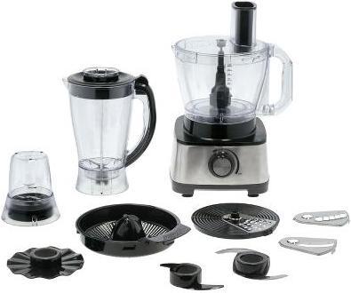 Actual product image F&H Group Nordic Sense - Foodprocessor 3 litre 1000 watt - Steel/Black (25080) (3000 ml, 1000 W)