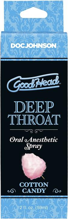 Produktbild Doc Johnson GoodHead™ Deep Throat Spray – Cotton Candy (59 ml)