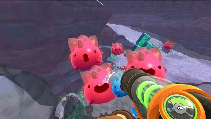 Actual product image Cognac Park Slime Rancher - Plortable Edition (Switch, Switch Lite, Switch OLED)