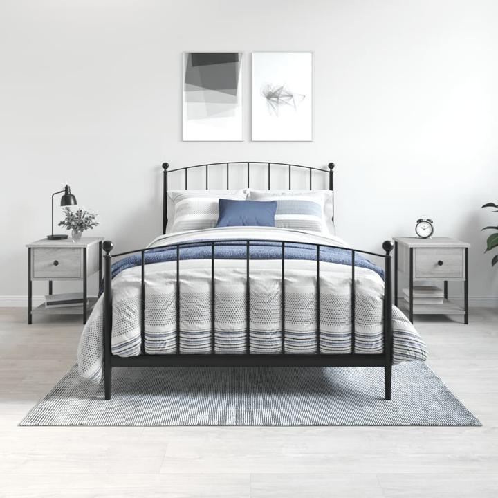 Produktbild vidaXL Nachttisch (35.50 x 35.50 x 45 cm)