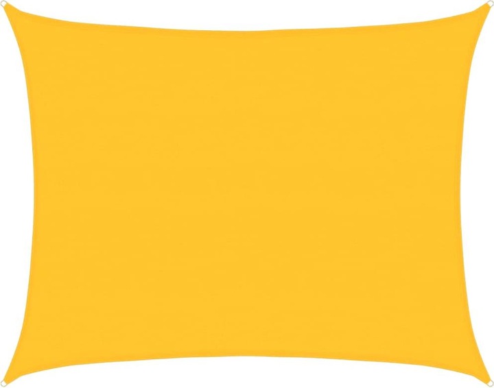 Actual product image VidaXL Sonnensegel 160 g/m² Rechteckig HDPE (6 x 8 m)