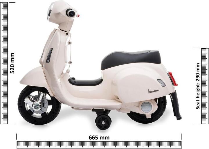 Immagine prodotto Ride-on Vespa Mini weiss Li-Power 8.4 (8.40 V)