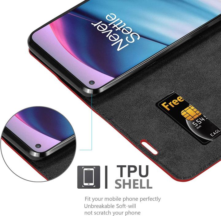 Productafbeelding Cadorabo Boek Invis. Magnetisch deksel (OnePlus Noord-CE 5G)