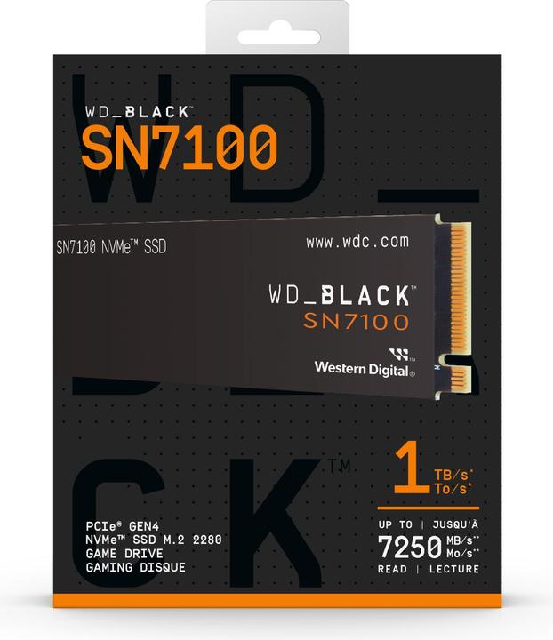 Image du produit SANDISK Black SN7100 Retail (1000 Go, M.2 2280)