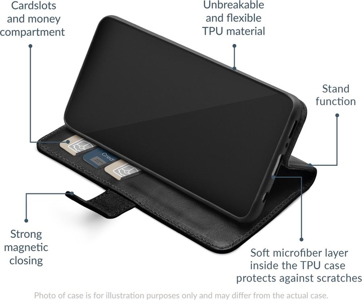 Actual product image Mobilize Leather wallet (Samsung Galaxy A35)