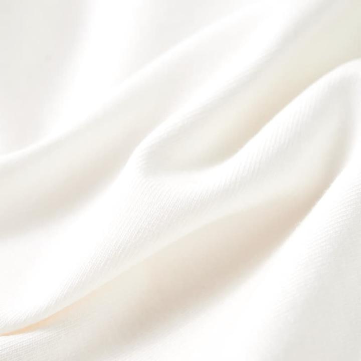 Immagine prodotto VidaXL Maglietta da bambino ecrù 92,Materiale: 95% cotone. 5 (92)
