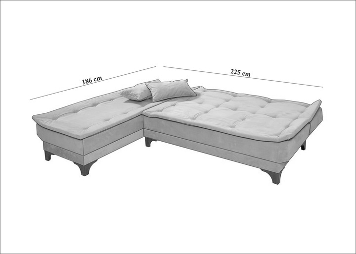 Produktbild Atelier del Sofa Kelebek (Ecksofa)